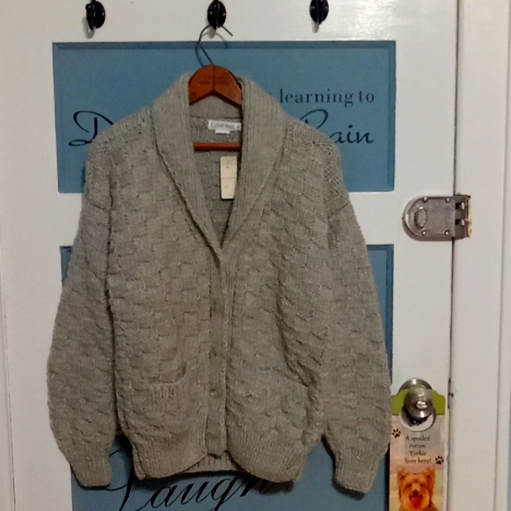 Calvin Klein hand knitted sweater